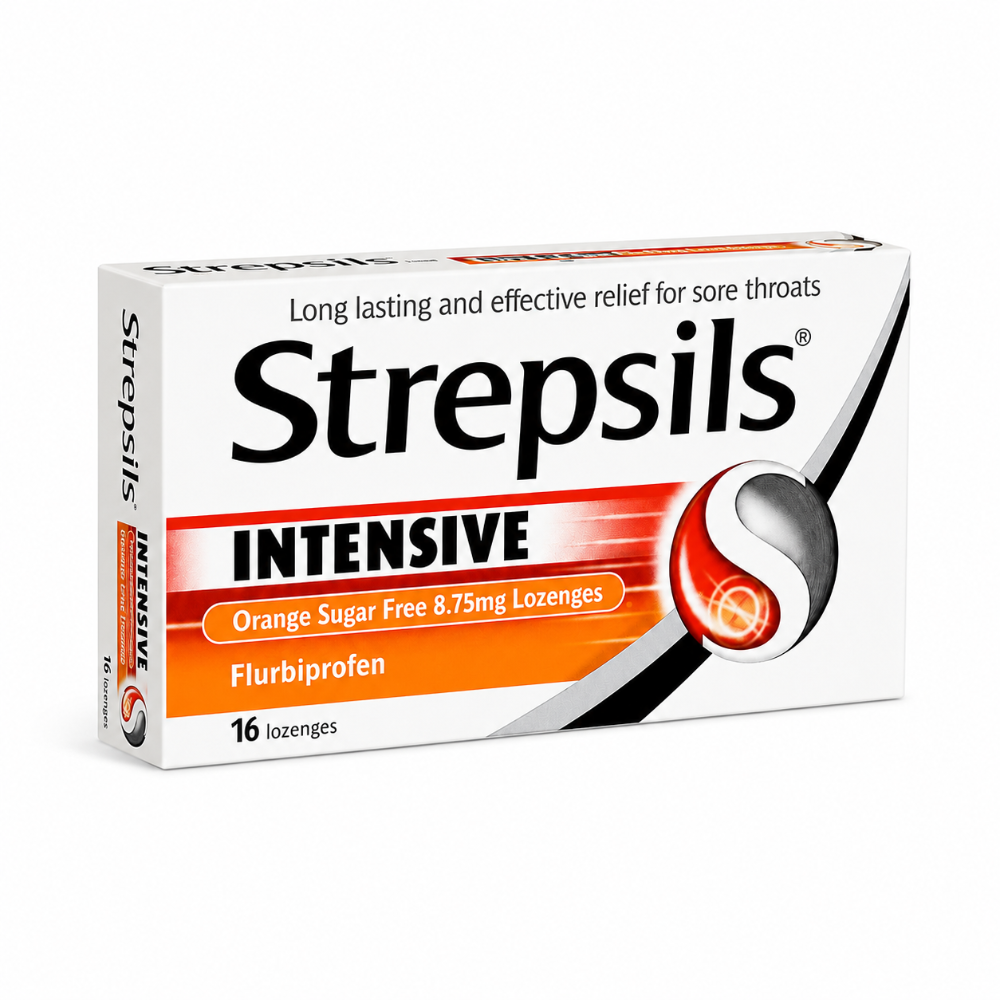 Strepsils Intensive Orange Lozenges - 16 Pack