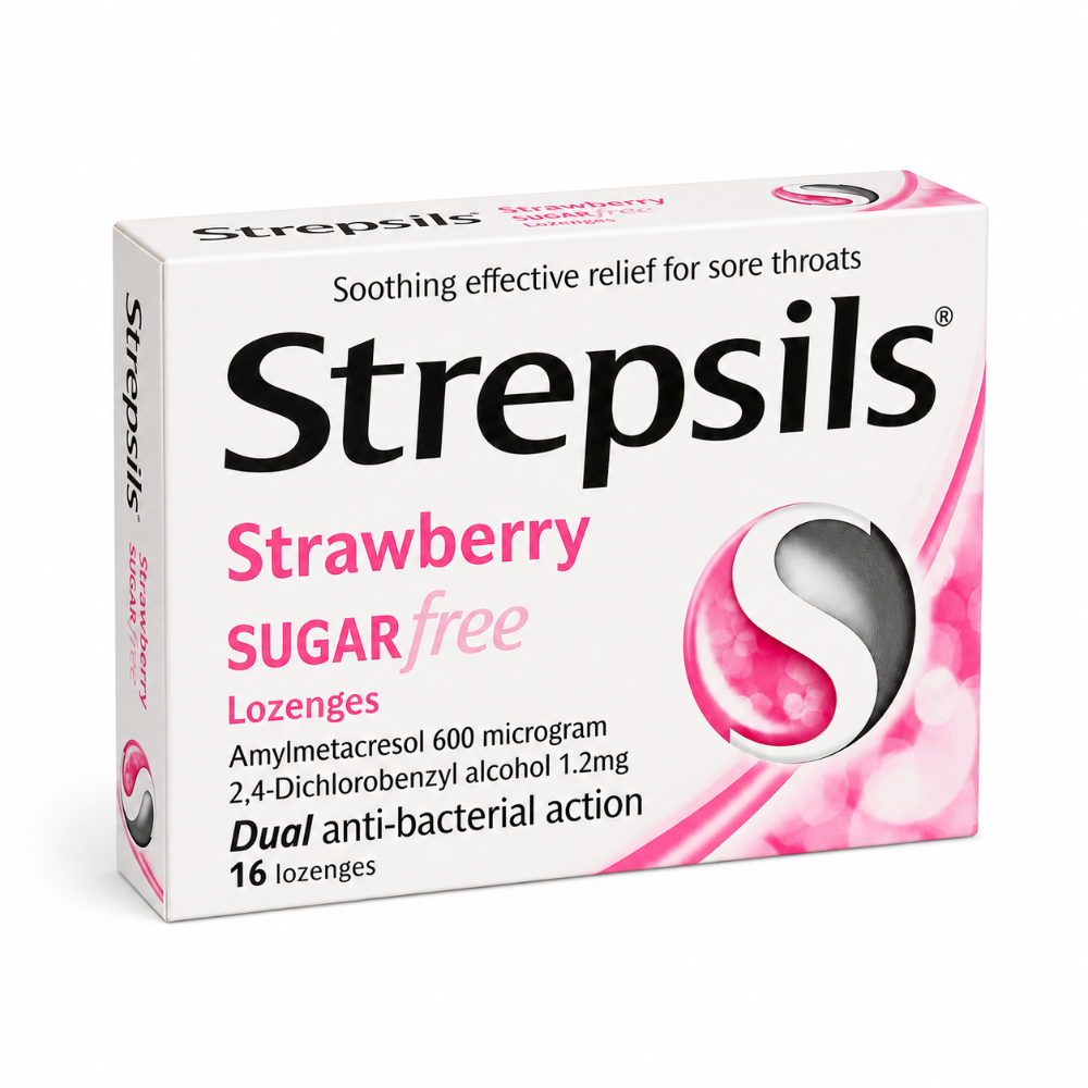 Strepsils Sugar Free Lozenges - 16 Pack