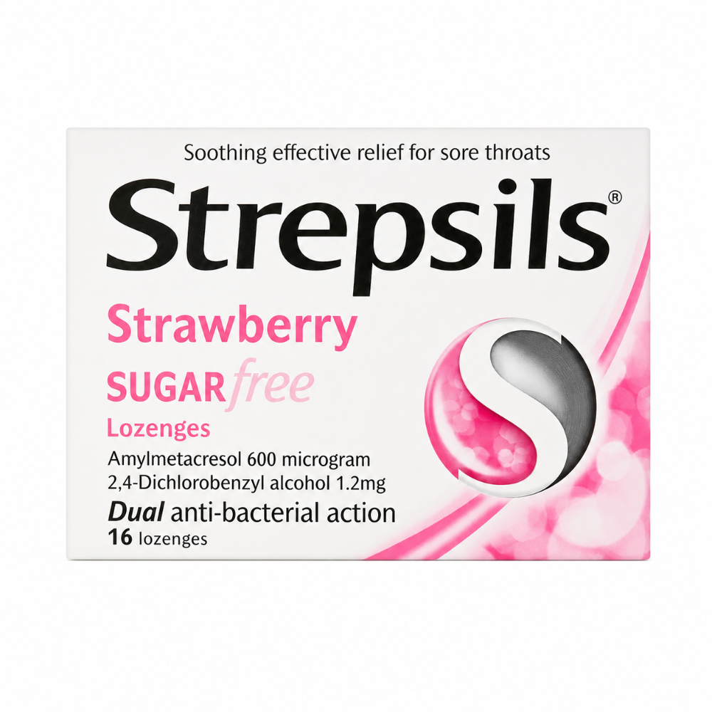 Strepsils Sugar Free Lozenges - 16 Pack