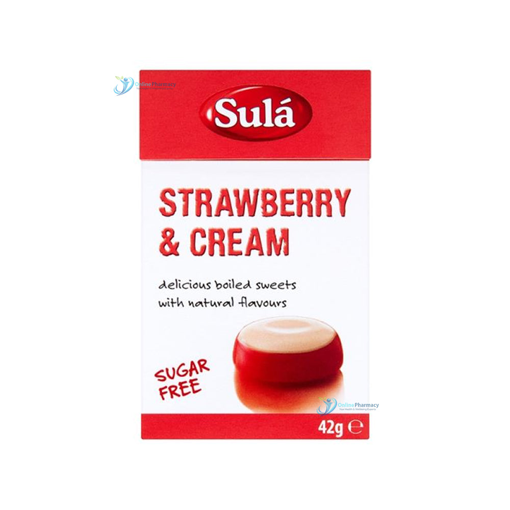 Sula Strawberry & Cream Sugar Free Sweets