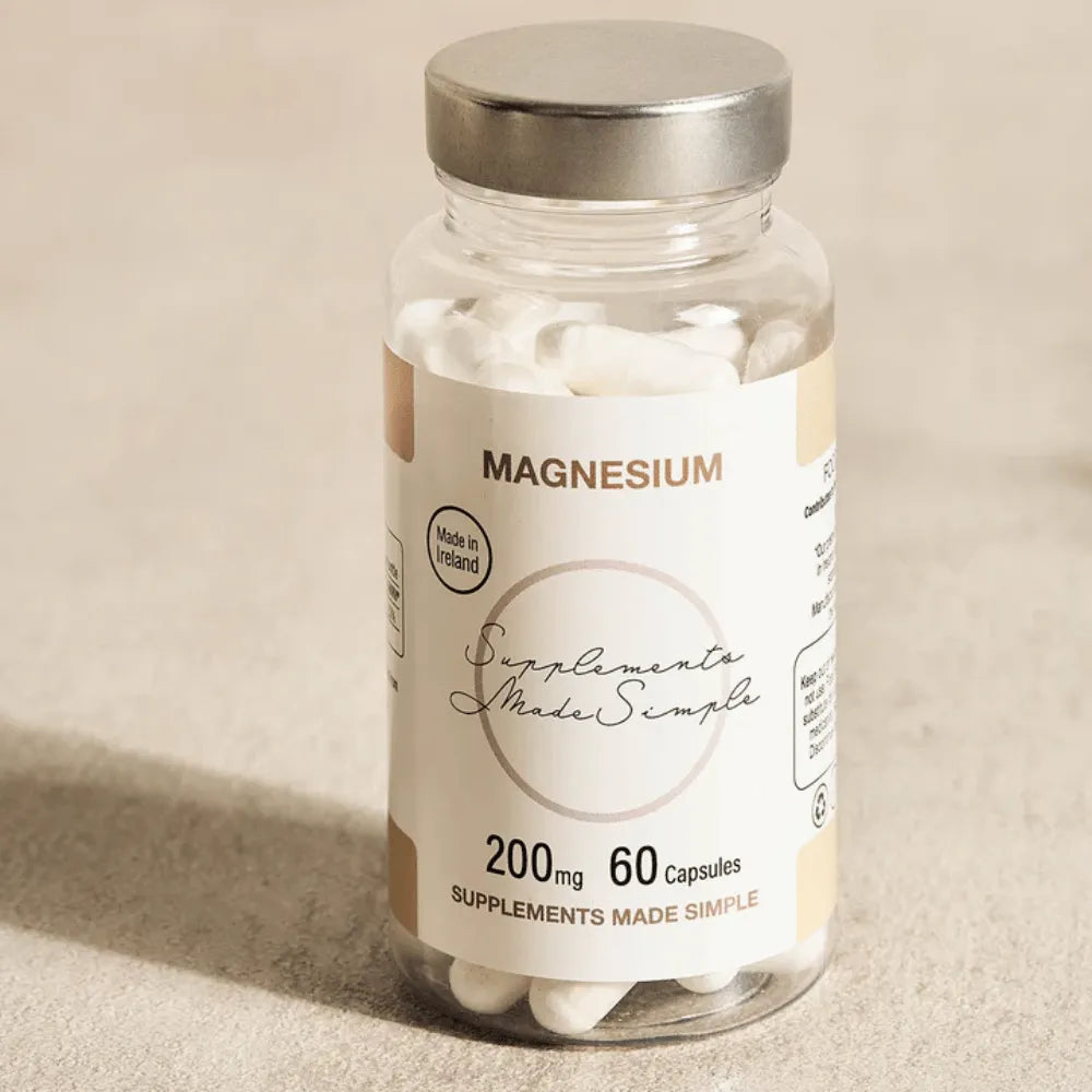 Supplements Made Simple Magnesium 200mg - 60 Capsules