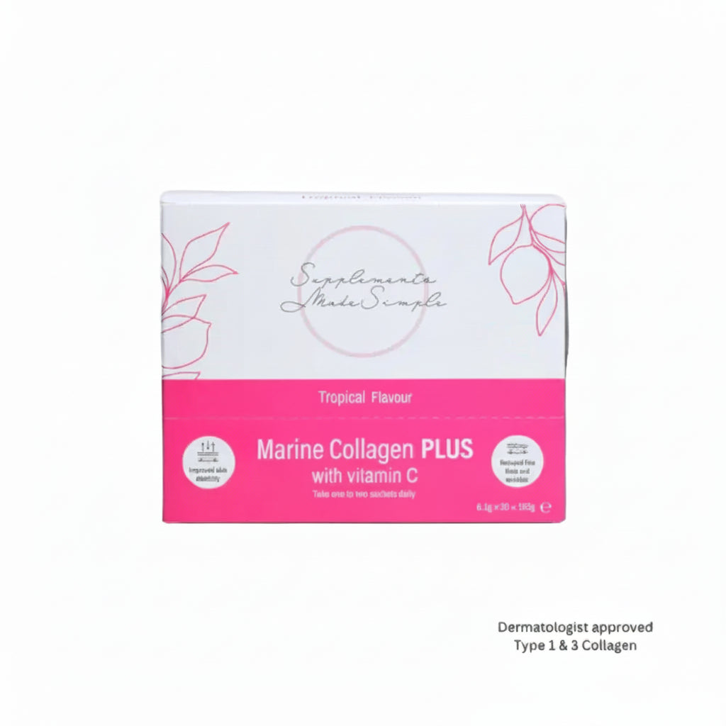 Supplements Made Simple Marine Collagen PLUS With Vitamin C - 30 Sachets