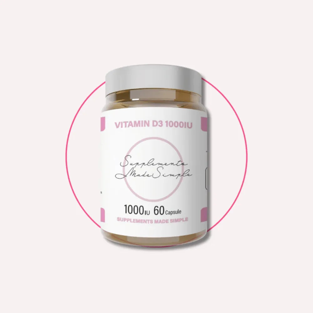 Supplements Made Simple Vitamin D3 1000iu - 60 Capsules