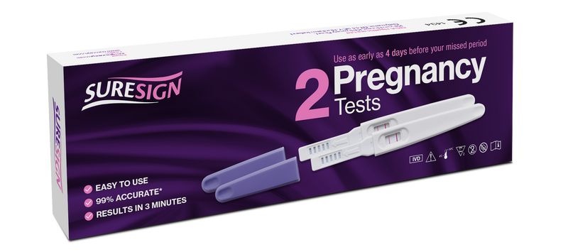 Suresign Pregnancy Test - Double Pack