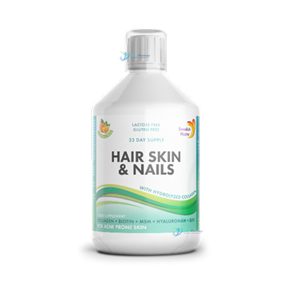Swedish Nutra Hair, Skin & Nails Liquid - 500ml