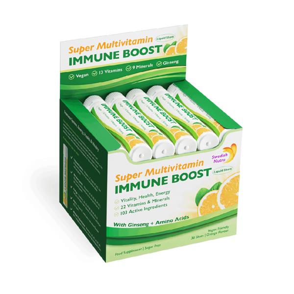 Swedish Nutra Immune Boost  - Box of 25 x 25ml