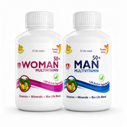 Swedish Nutra Man & Woman Multivitamin Bundle