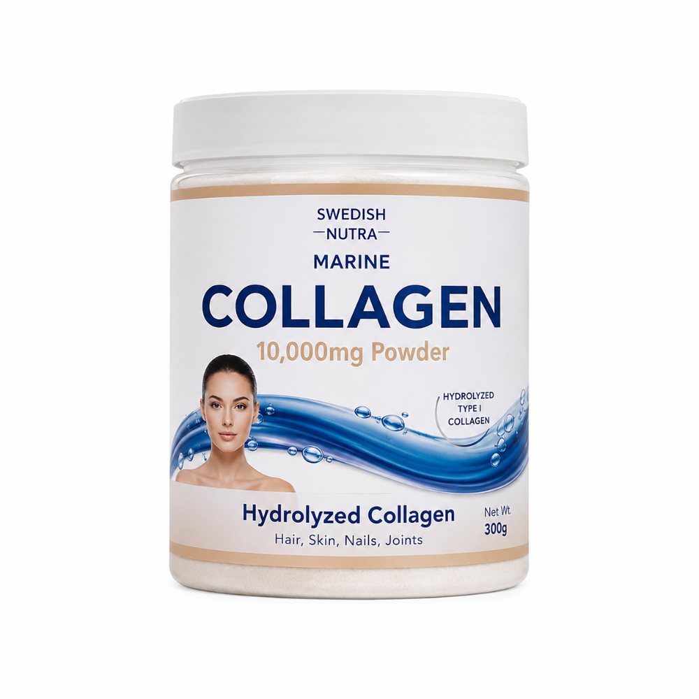 Swedish Nutra Marine Collagen 10,000mg Powder