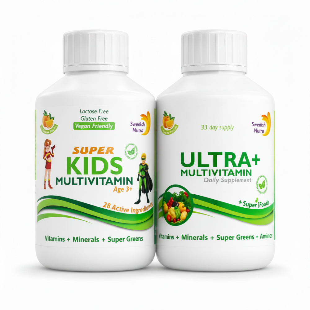 Swedish Nutra Multivitamin Bundle