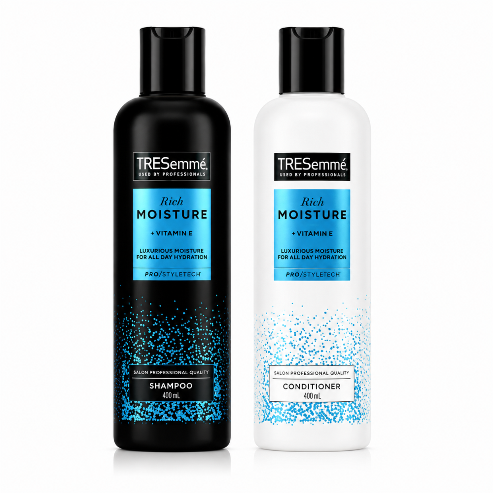 TRESemme Moisture Rich Shampoo & Conditioner - 300ml X 2 Pack