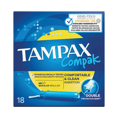 Tampax Compak Regular -18 Pack