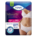 Tena Lady Silhouette Low Waist Blanc Pants Discreet Medium - 12 Pack