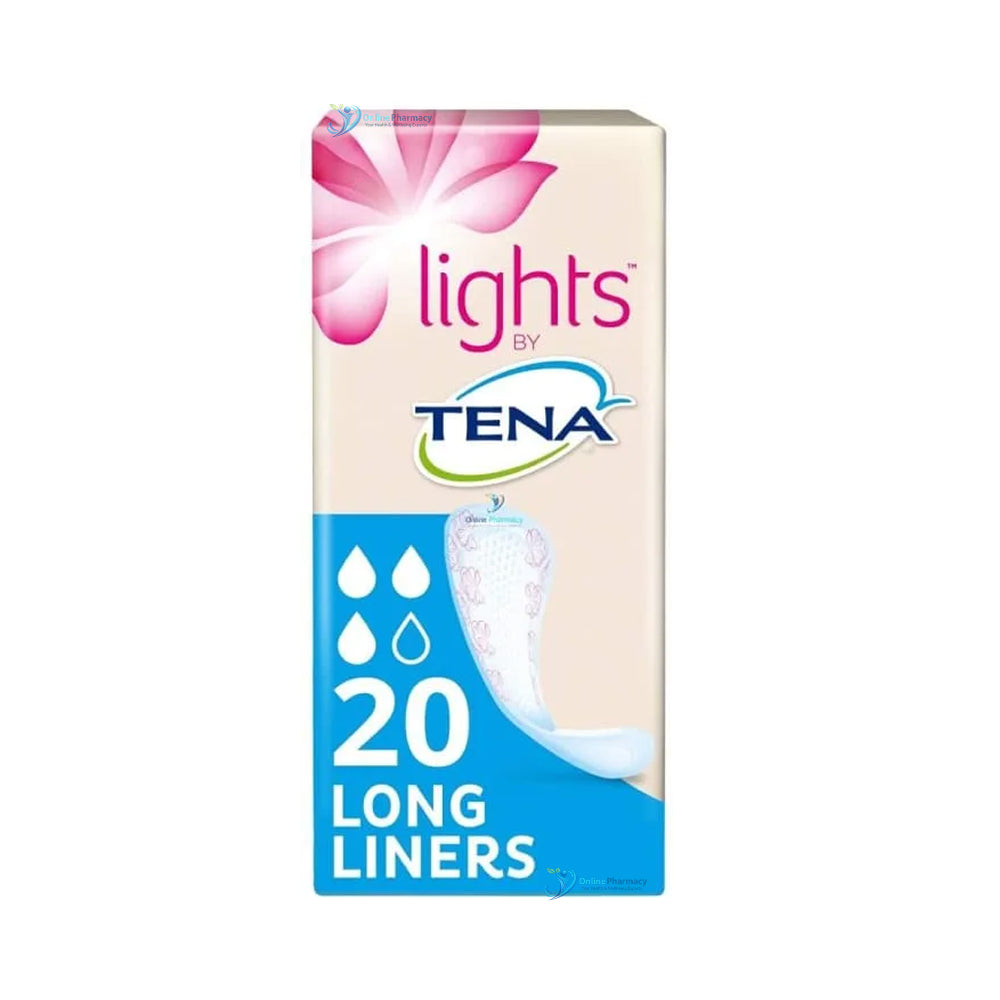 Tena Lights Long Liner - 20 Pack