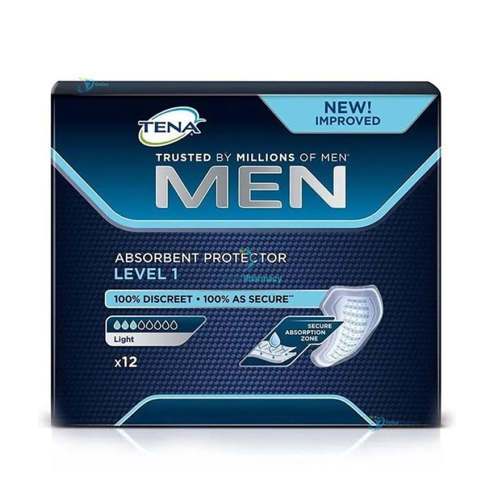 Tena Men Pads Level 1 - 12 Pack