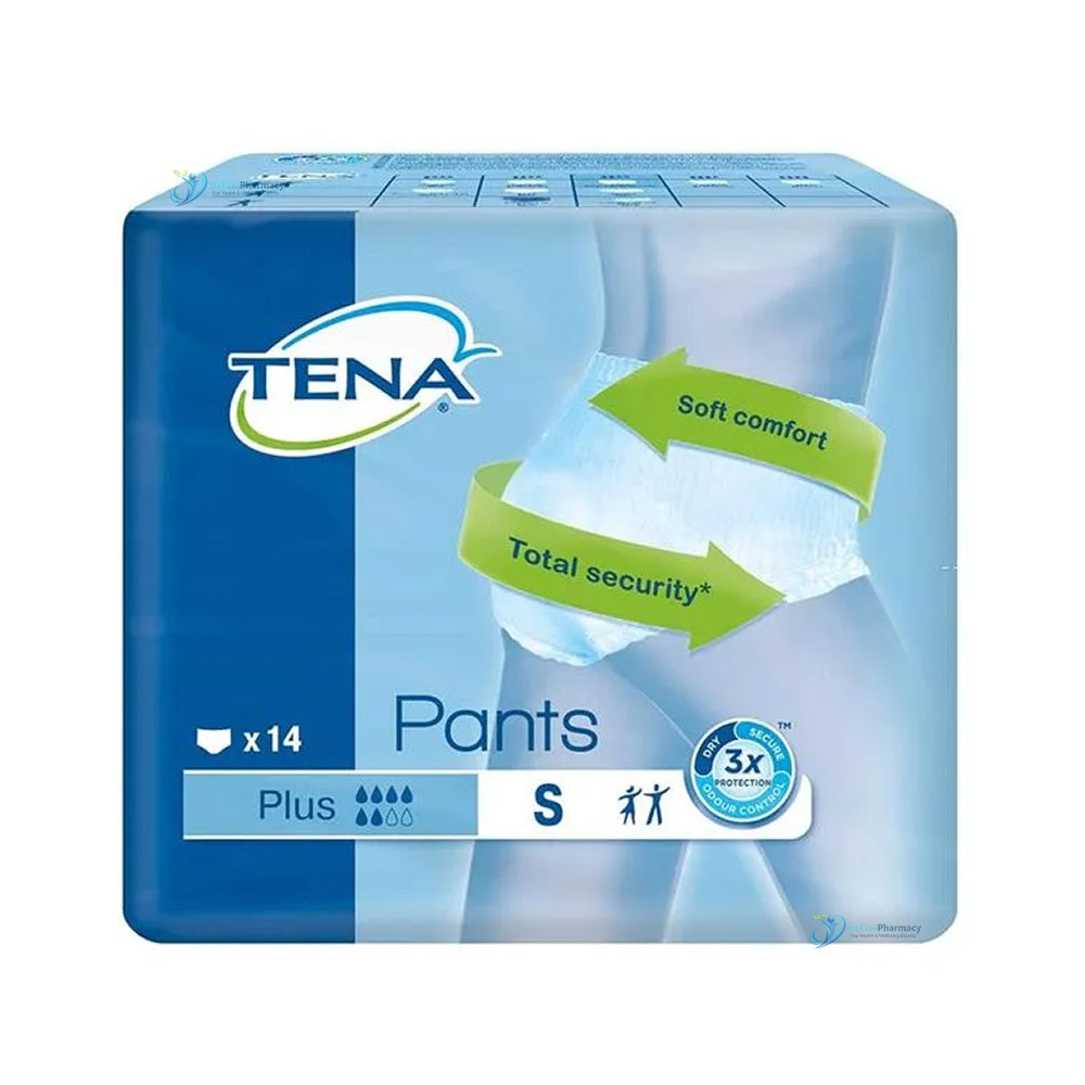 Tena Pants Plus Small - 14 Pack