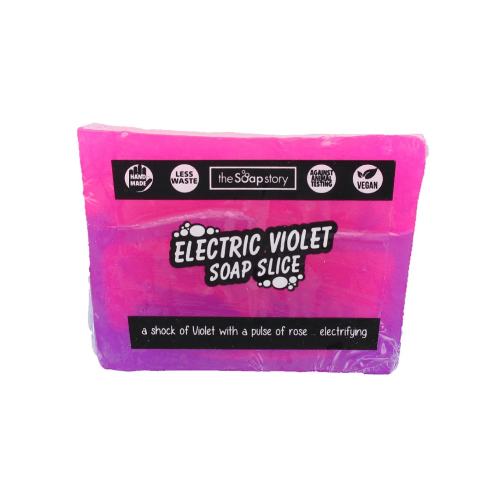 The Soap Story Electric Violet Soap Slice 120g