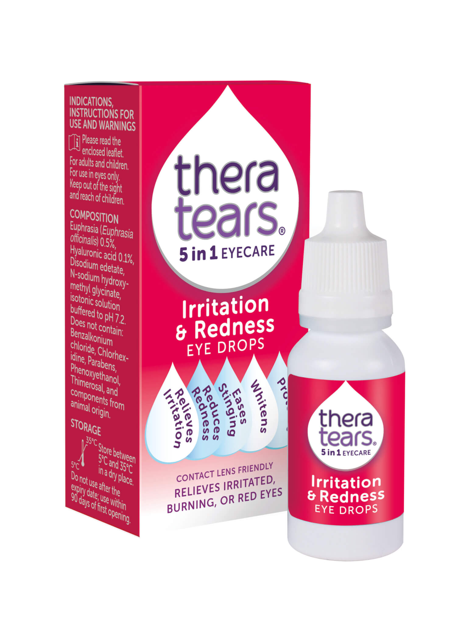 TheraTears Irritation and Redness Eye Drops