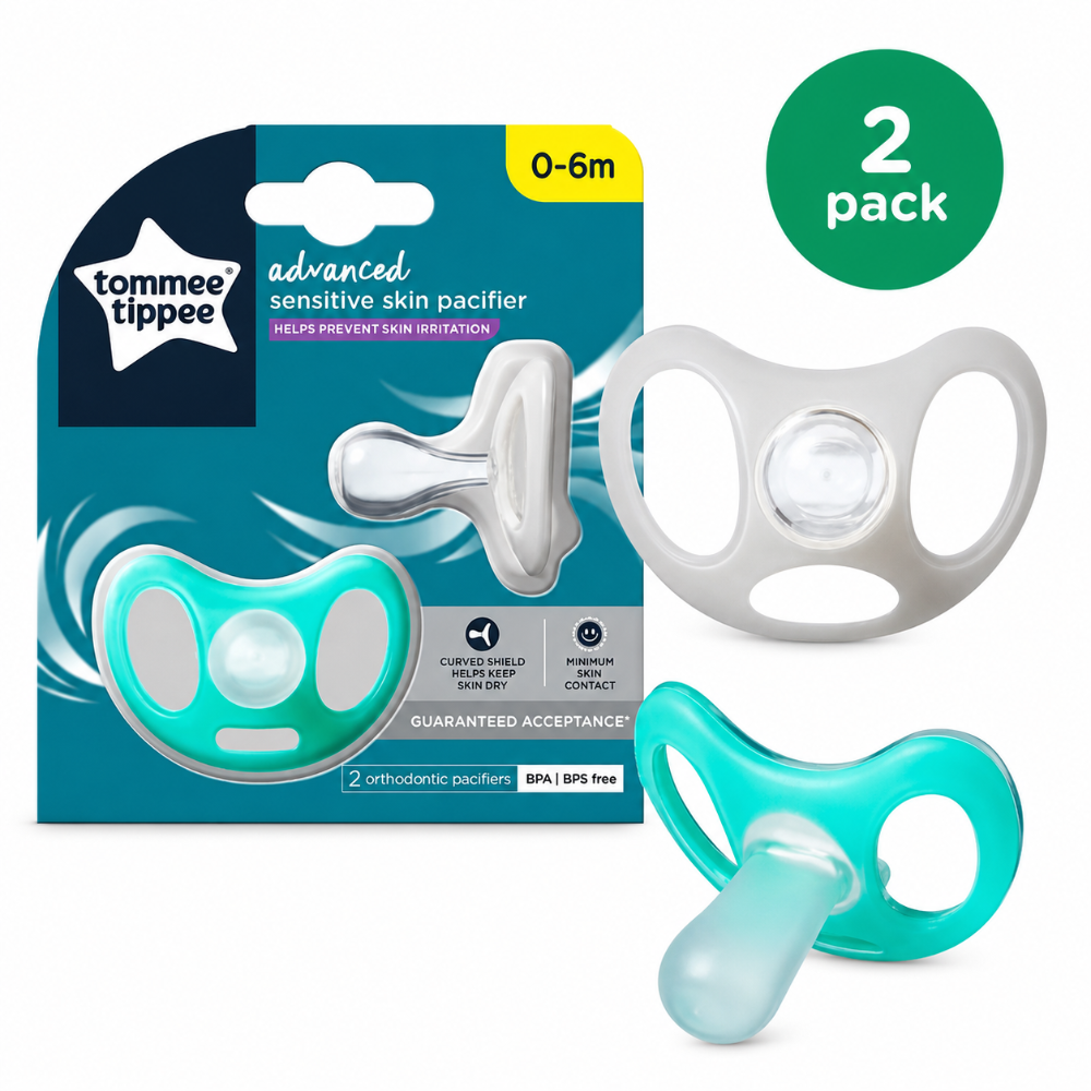 Tommee Tippee Advanced Sensitive Soothers 2pk - ( 0-6m )
