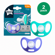 Tommee Tippee Advanced Sensitive Soothers 2pk - ( 6-18m )