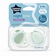 Tommee Tippee Night Time Soother ( 6-18m ) - 2pk