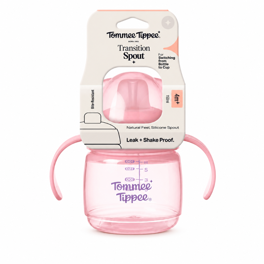 Tommee Tippee Soft Girl Spout Sippee Cup (4m+) - 150ml