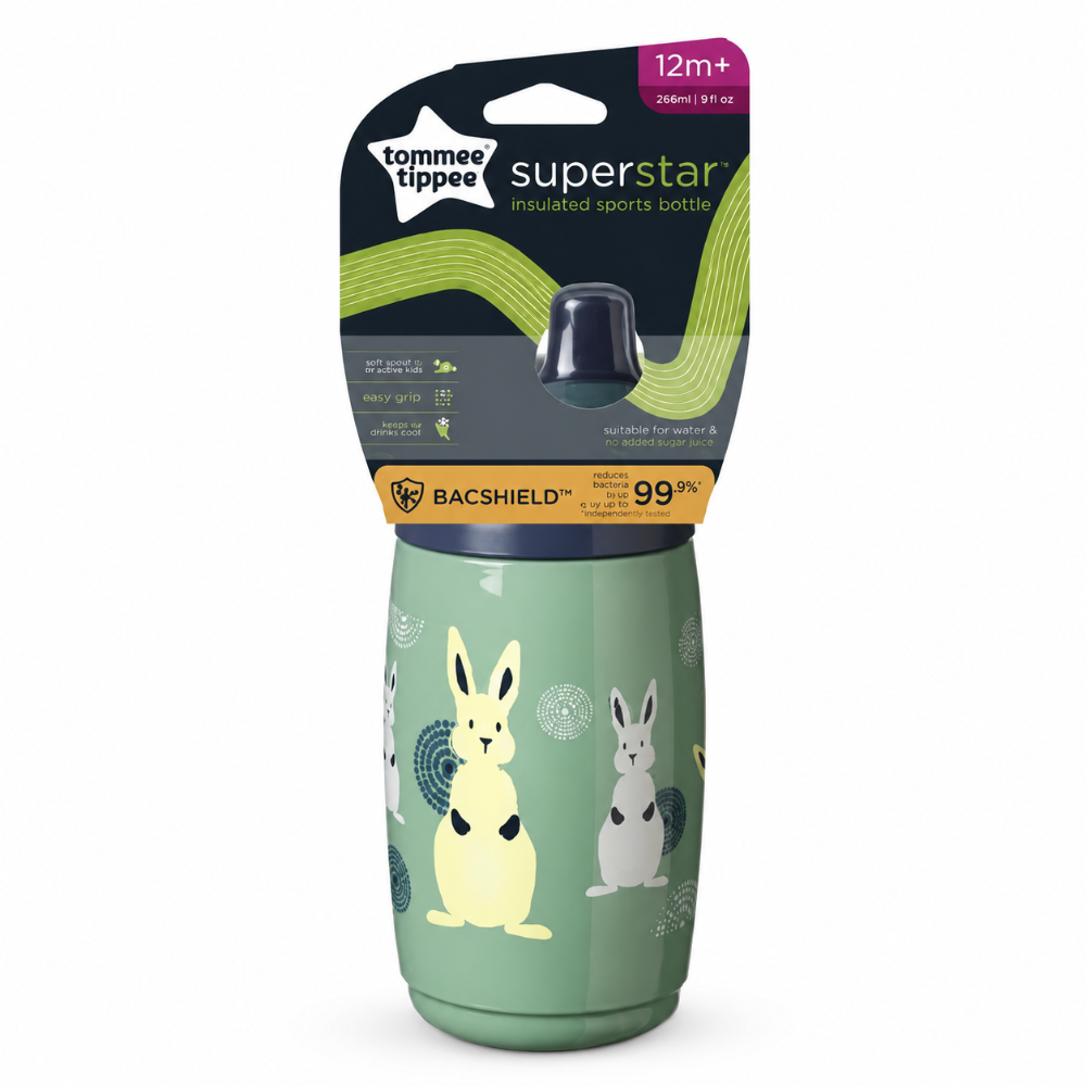 Tommee Tippee Superstar Insulated Sport Cup ( 12m+) - 266ml