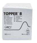 Topper 8 Non Sterile Swabs 10cm x 10cm - 100 Pack
