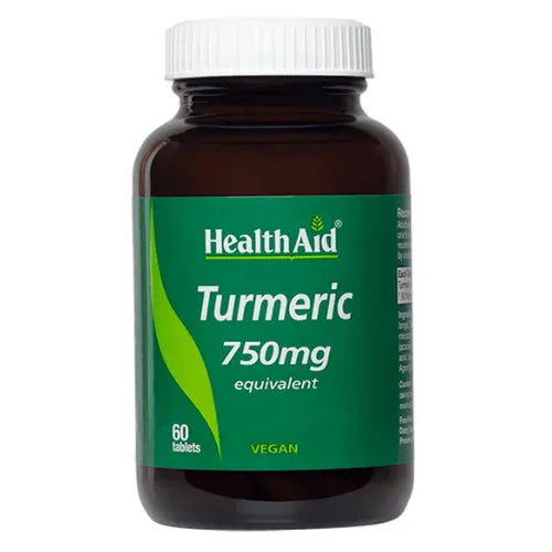 HealthAid Turmeric 750mg - 60 Tablets