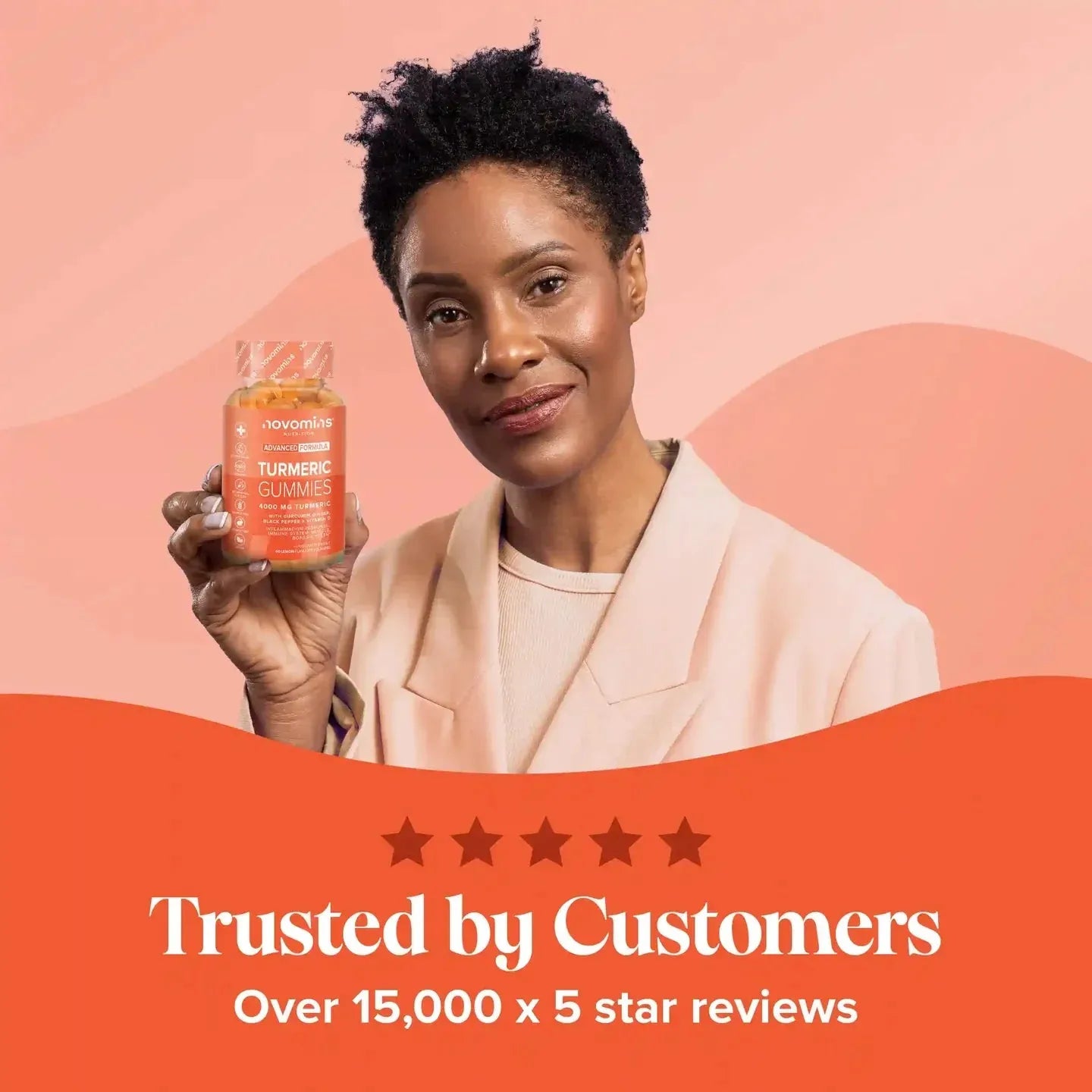 Novomins Turmeric Gummies - 60 Pack