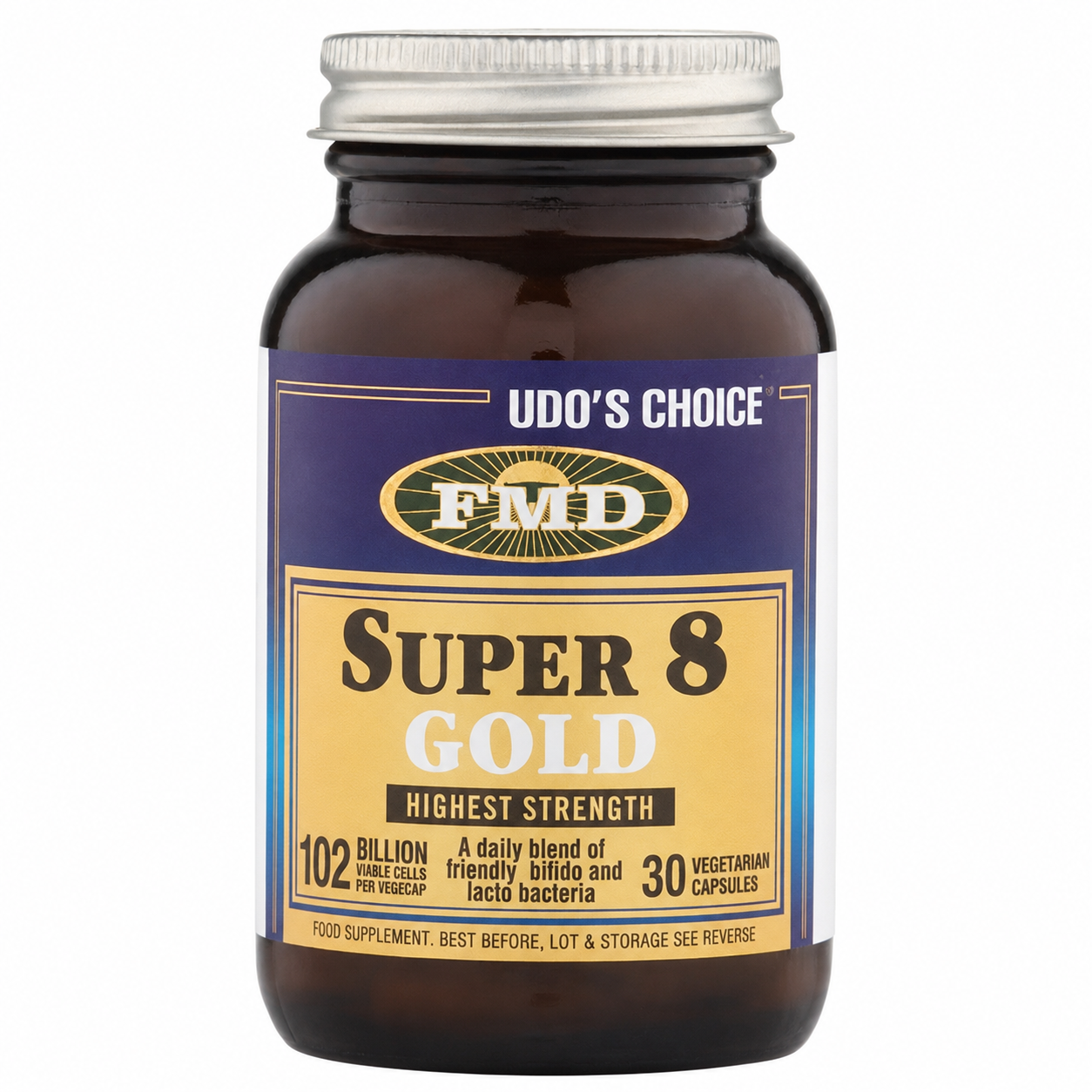 Udo's Choice Super 8 Gold 30 Capsules
