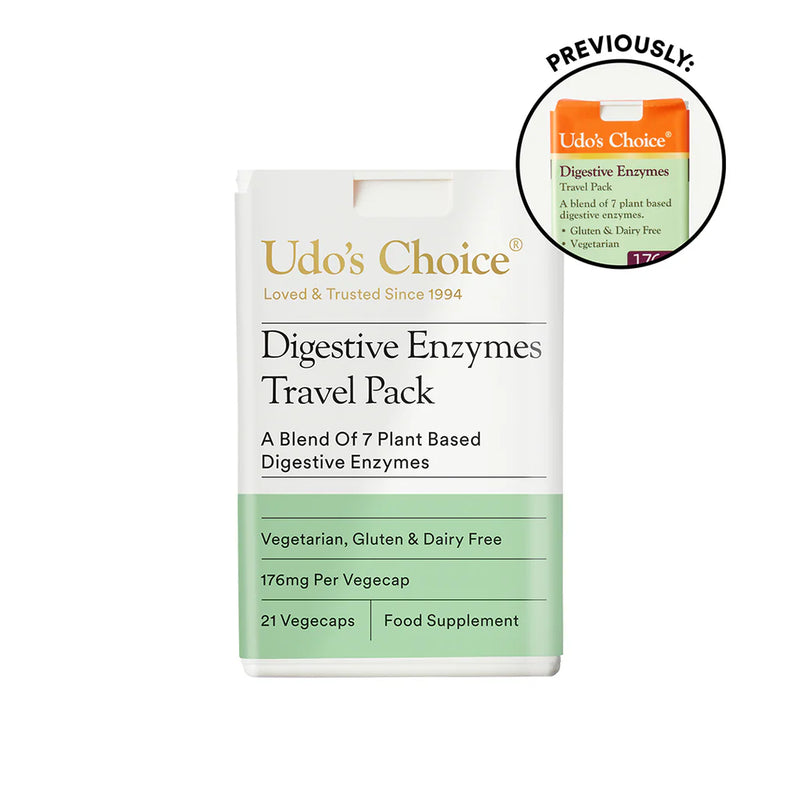 Udo's Choice Digestive Enzymes Travel Pack - 21 Capsules