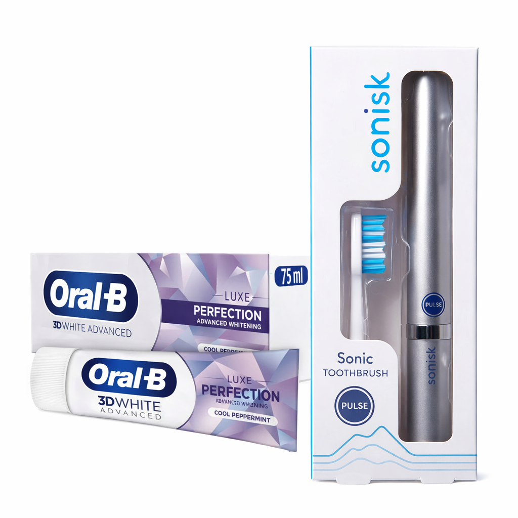 Ultimate Teeth Whitening Duo -Metalic Silver