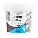 Ultrapure Citric Acid BP Powder  - 50g / 100g / 500g