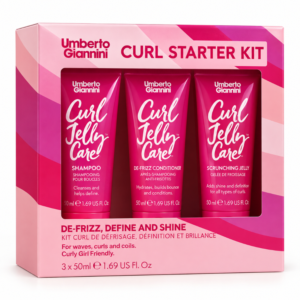 Umberto Giannini Curl Starter Kit – 3 x 50ml