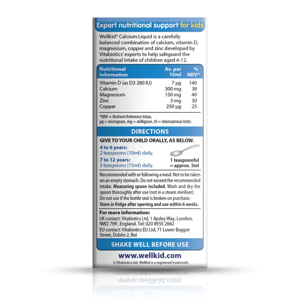 Wellkid Calcium Liquid 150ml