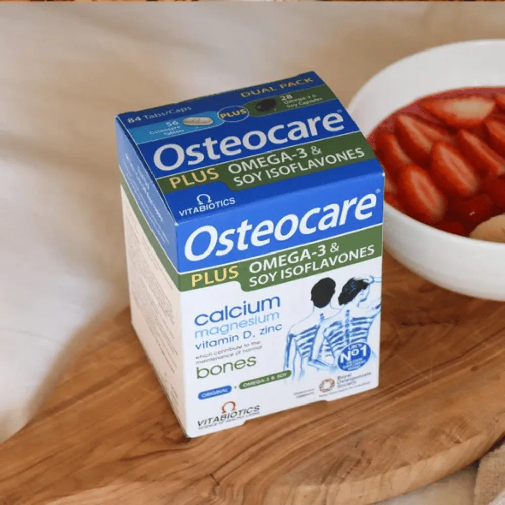 Osteocare Plus Omega-3 And Soy Isoflavones - 56 Pack