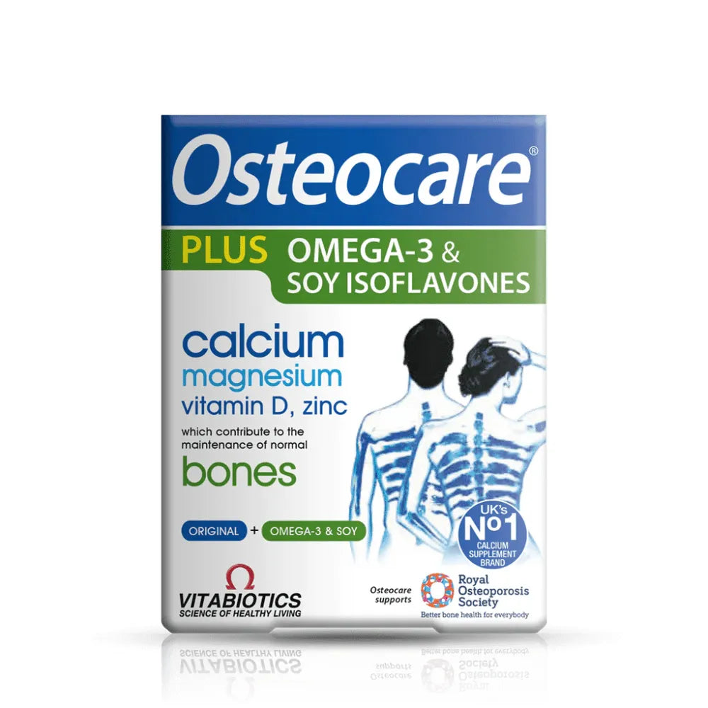 Osteocare Plus Omega-3 And Soy Isoflavones - 56 Pack