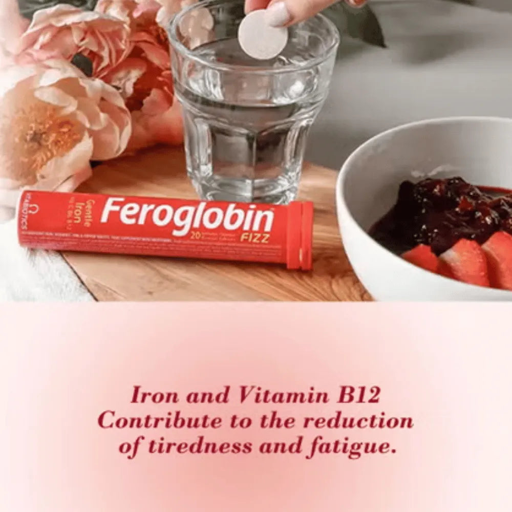 Vitabiotics Feroglobin Fizz - 20 Tablets