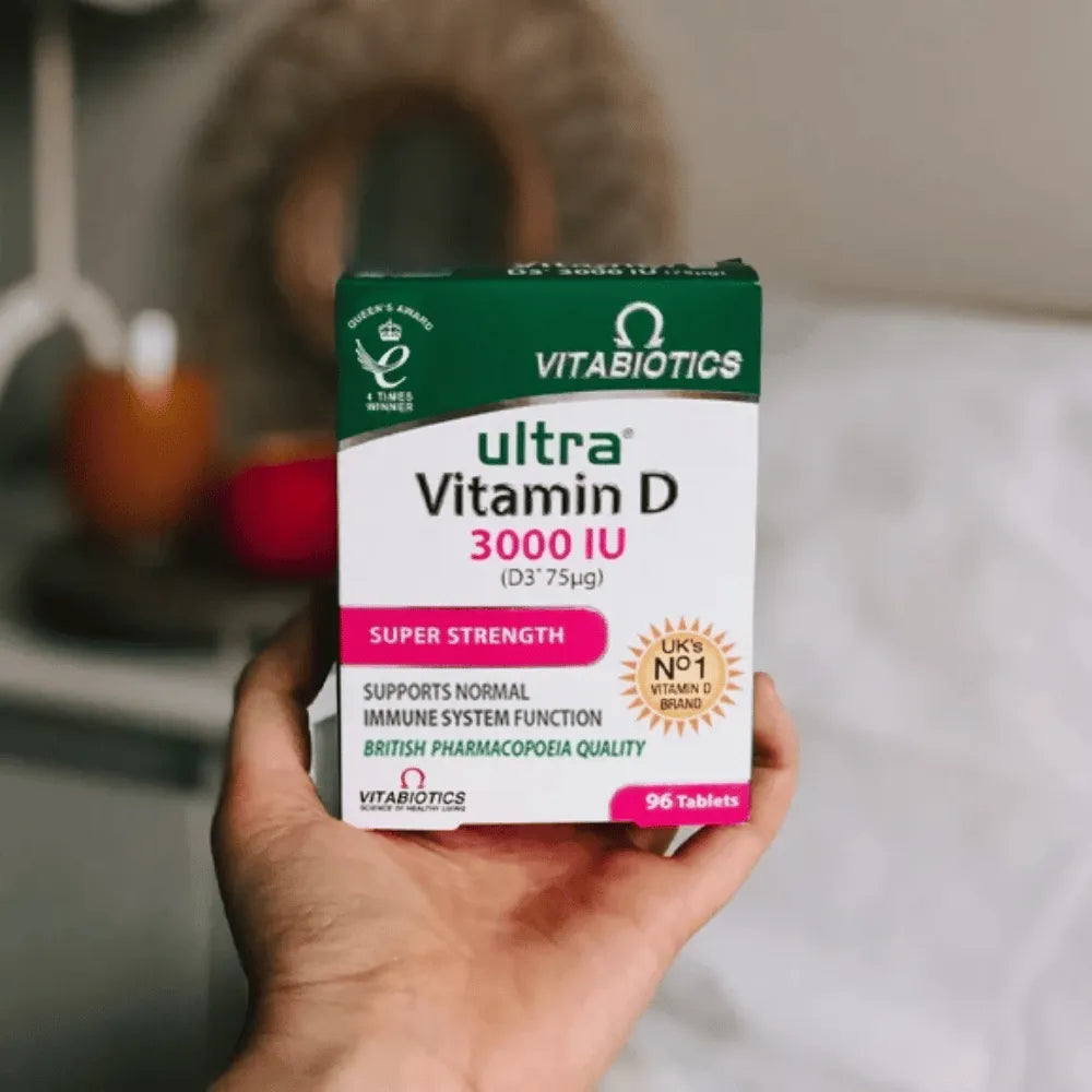 Vitabiotics Ultra D3 3000IU Tablets - 96 Tablets