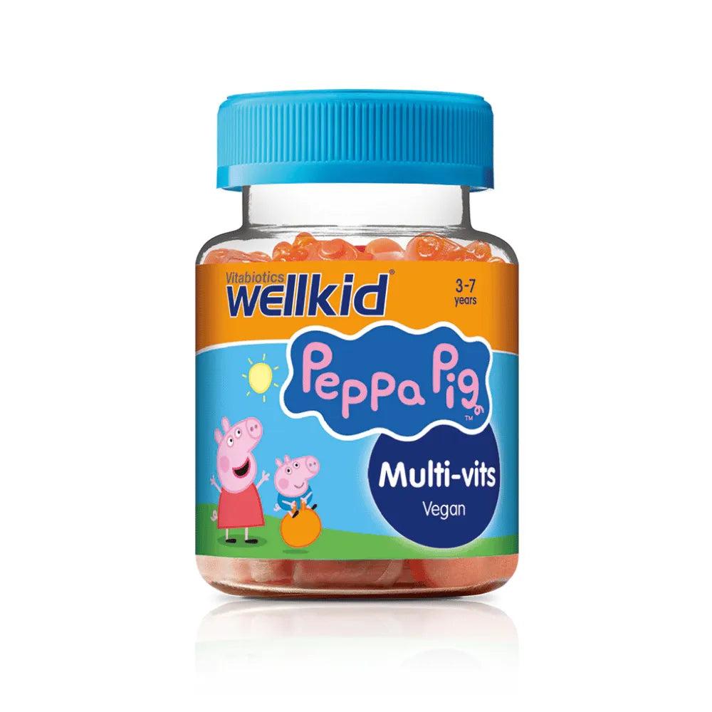 Wellkid Peppa Pig Multi-Vitamin Strawberry Flavour - 30 Jellies