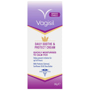 Vagisil Daily Soothe and Protect Cream with Prebiotic Oatmeal - 30g