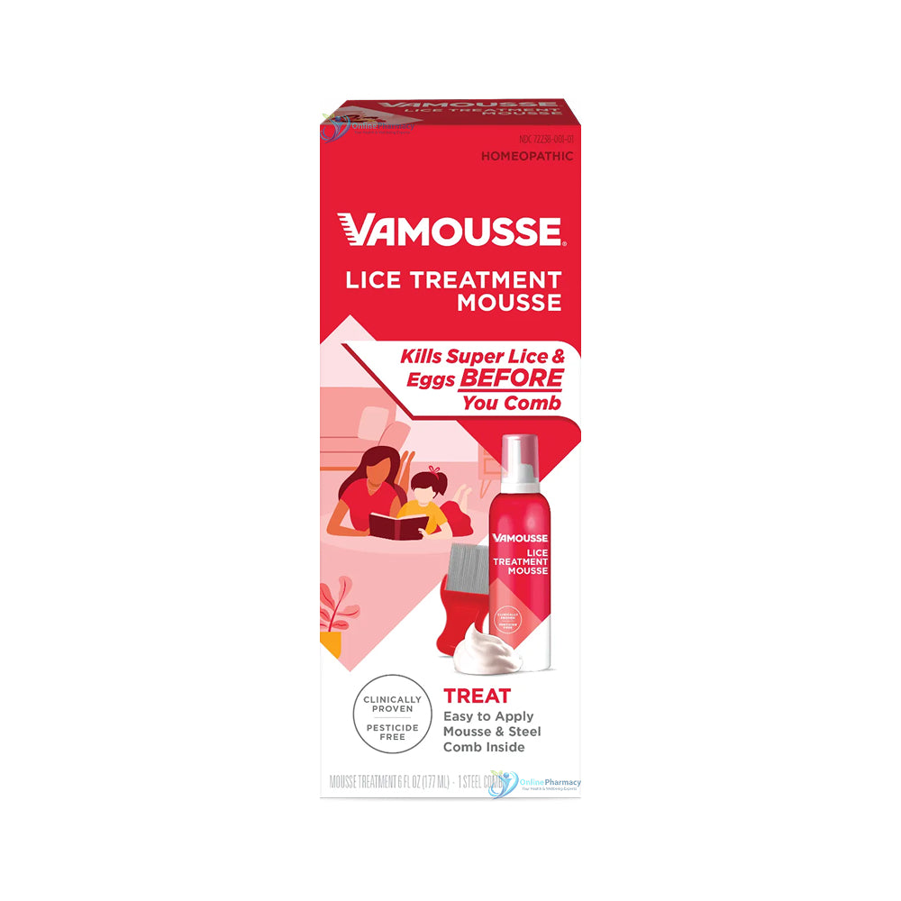 Vamousse Head Lice Treatment - 160ml
