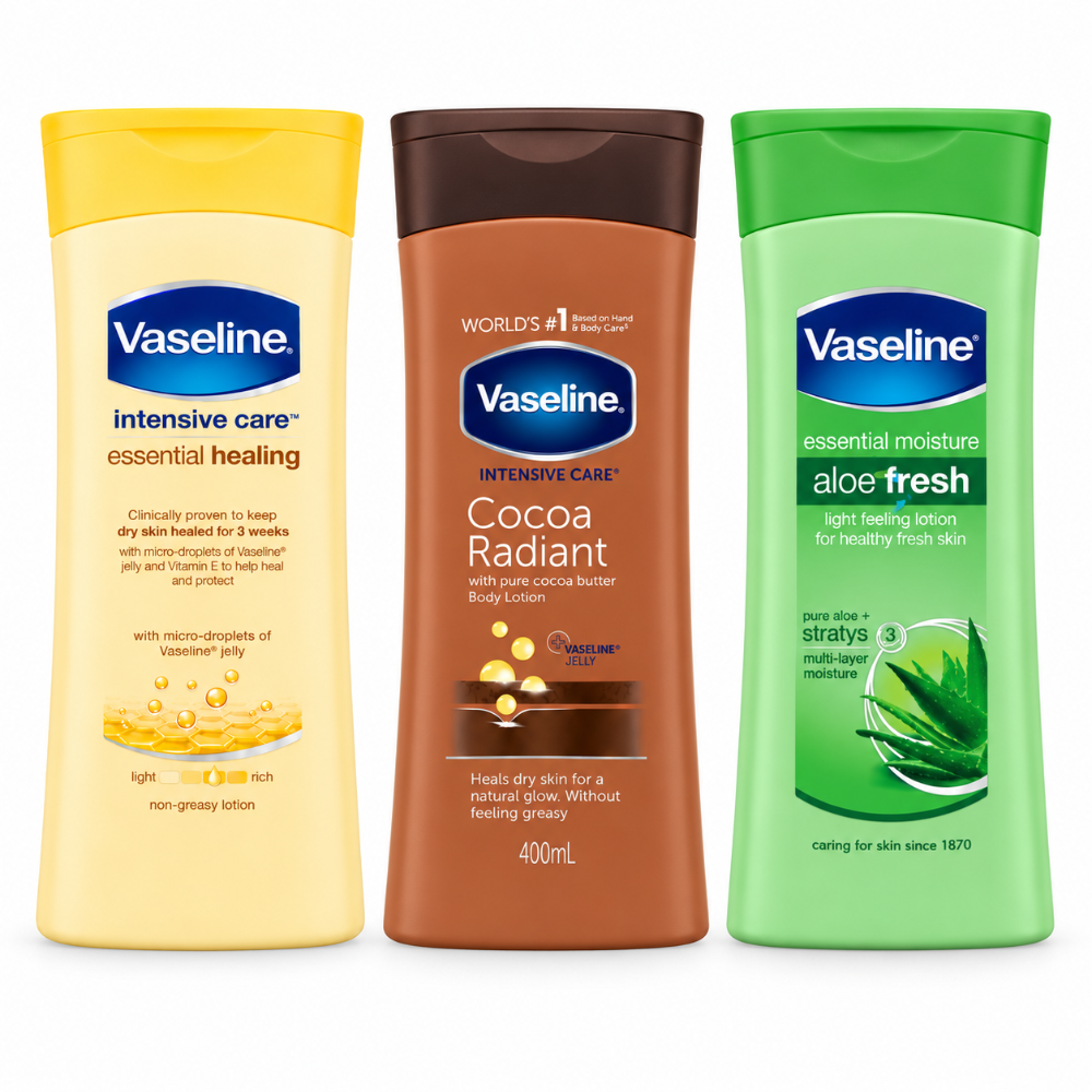 Vaseline Intensive Care Body Lotion Trio