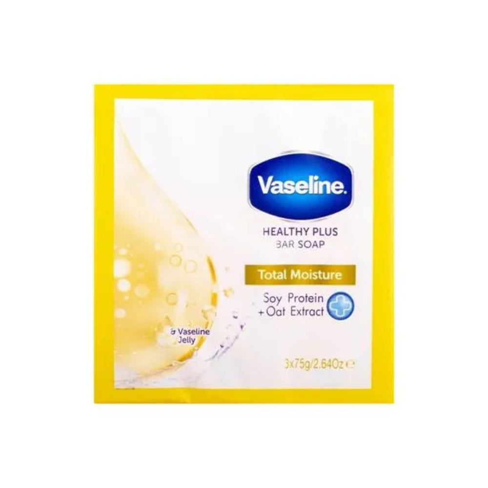 Vaseline Soap Bars Total Moisture - 3 x 75g