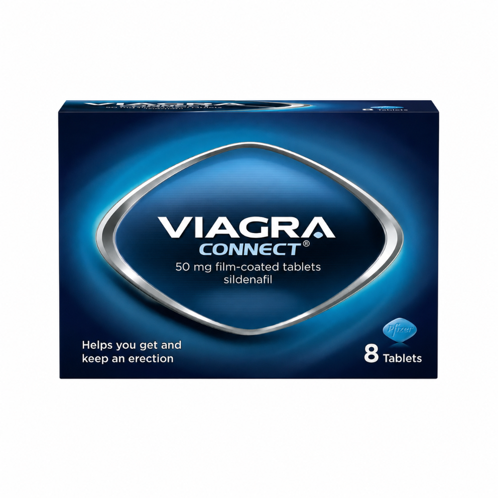 Viagra (Sildenafil) 50mg Tablets - 8 Pack