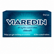 Viaredin (Sildenafil) 50mg Tablets - 4 Pack