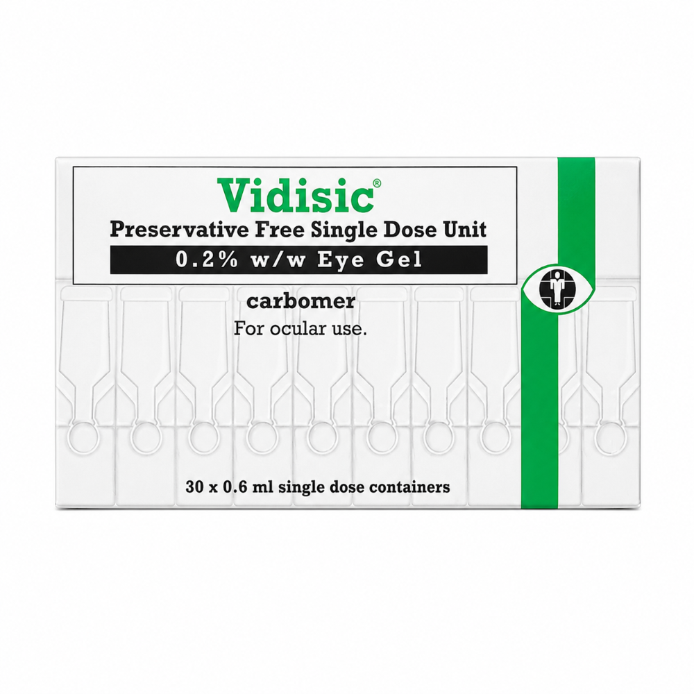 Vidisic Preservative Free Single Dose Unit 0.2% - 30 Pack
