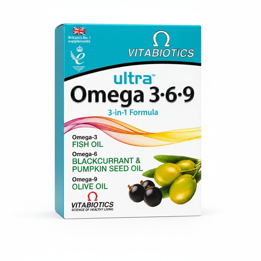 Vitabiotics Ultra Omega 3-6-9 - 60 Capsules