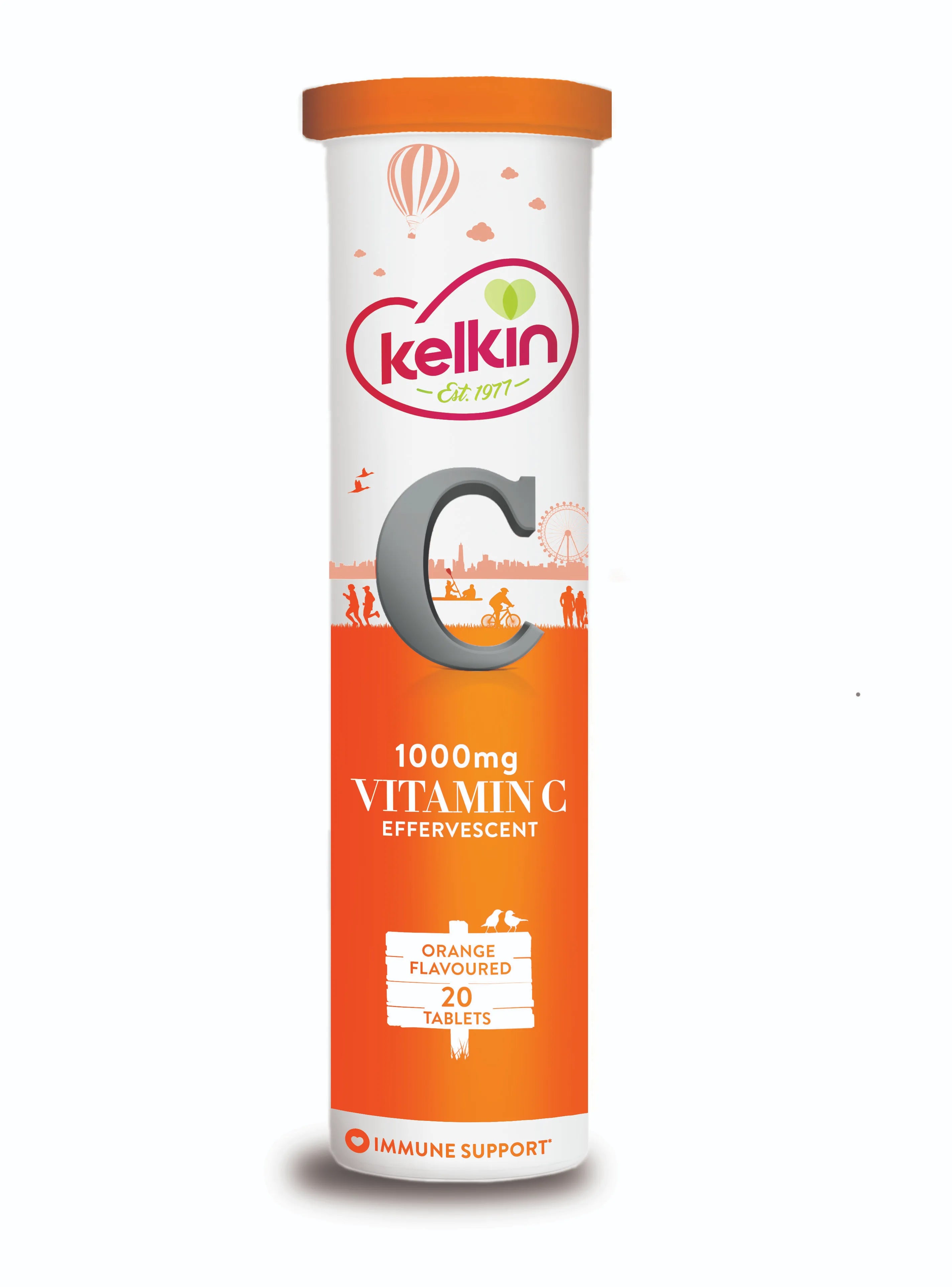 Kelkin Effervescent Vitamin C - 20 Pack