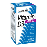 HealthAid Vitamin D3 1000iu Tablets - 30